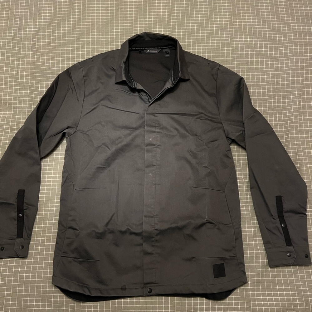 Adidas Golf Technical Shirt/ Jacket Size M Men’s Olive Green